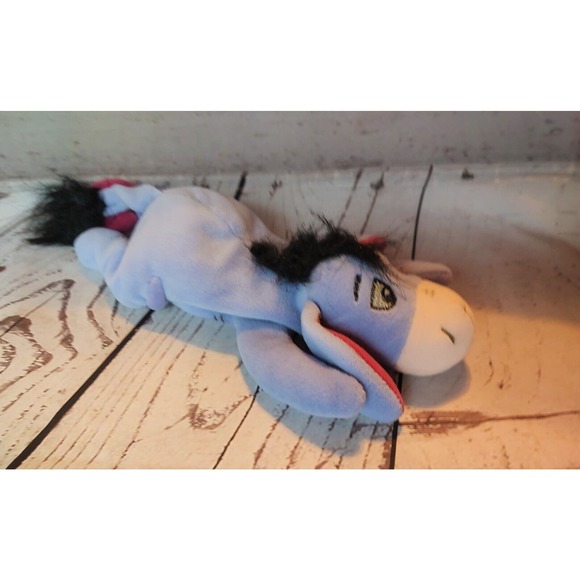 Eeyore beany plush stuffed animal embroidered eyes - Picture 1 of 5